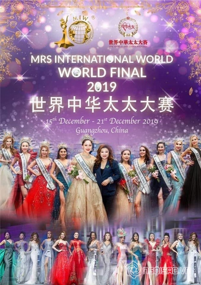 Mrs International World 2019,Ngô Đình Hòa,ghế nóng Mrs International World 2019