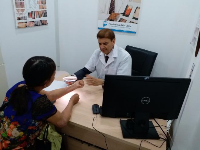 vảy nến thể mảng, điều trị vảy nến, phòng khám Dr. Michaels Psoriasis & Skin Clinic