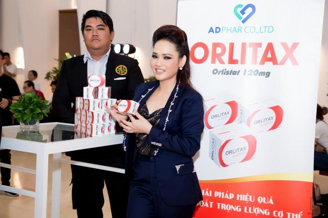 Hoa hậu Hân Nguyễn, Orlitax, giảm cân Orlitax