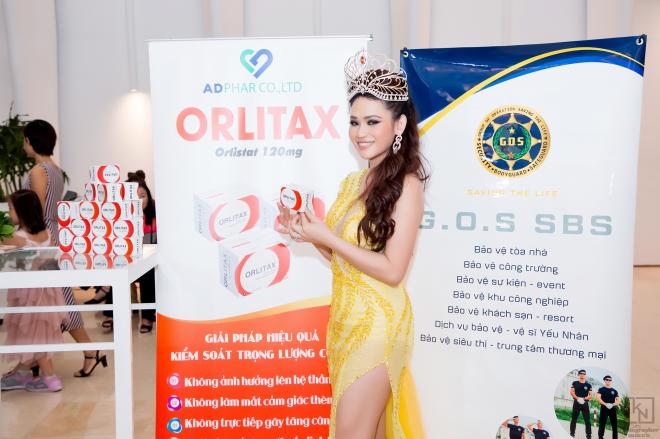 Hoa hậu Hân Nguyễn, Orlitax, giảm cân Orlitax