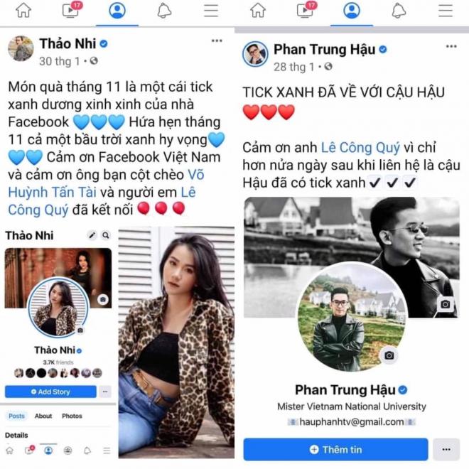 Lê Công Quý, tích xanh facebook