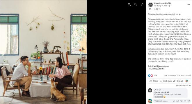 Chuyện của Hà Nội, Fan page triệu likes