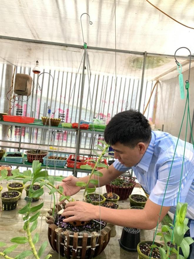 Nghệ nhân Nguyễn Thành Chuyên, hoa lan, trồng lan