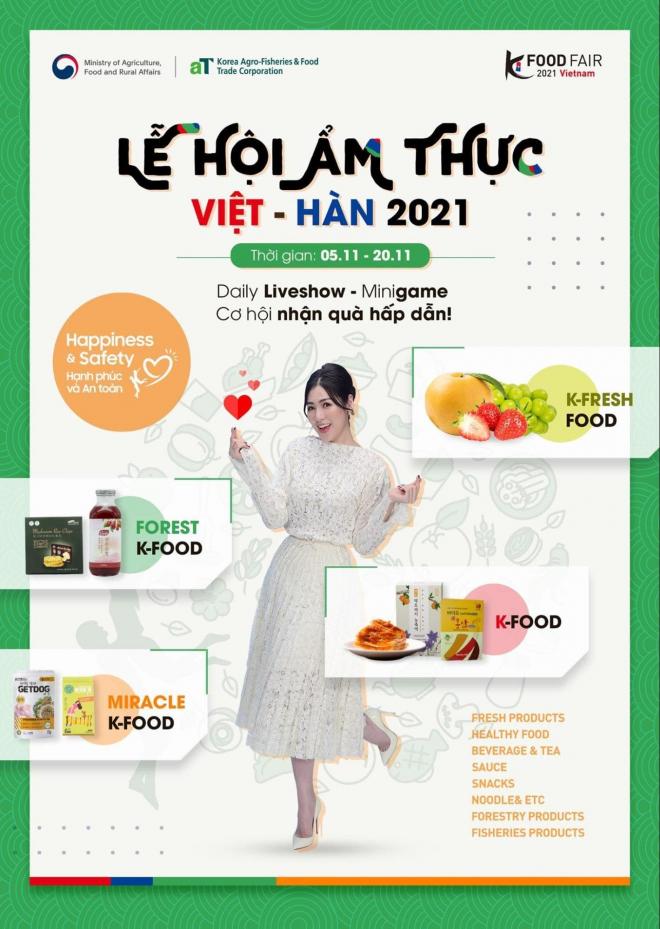 Hội chợ K-food, nông sản Hàn Quốc, sản phẩm nông nghiệp, K-Food Fair
