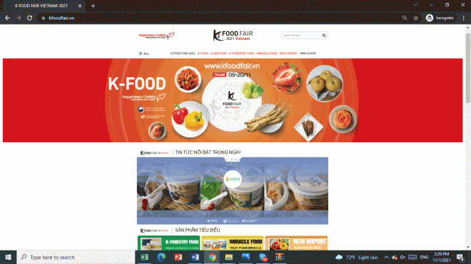 Hội chợ K-food, nông sản Hàn Quốc, sản phẩm nông nghiệp, K-Food Fair
