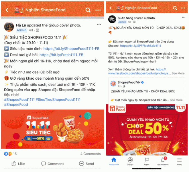 ShopeeFood, săn deal ăn uống, deal giá rẻ, deal shopee