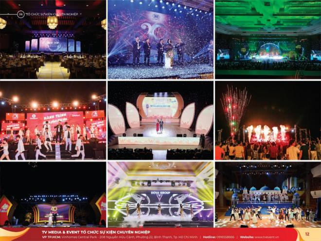 TV Media & Event, MC Tiến Vũ, tổ chức sự kiện