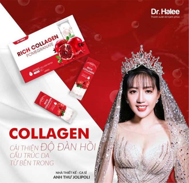 Collagen Lựu, Dr Halee, bí quyết làm đẹp, Rich Collagen Pomegranate
