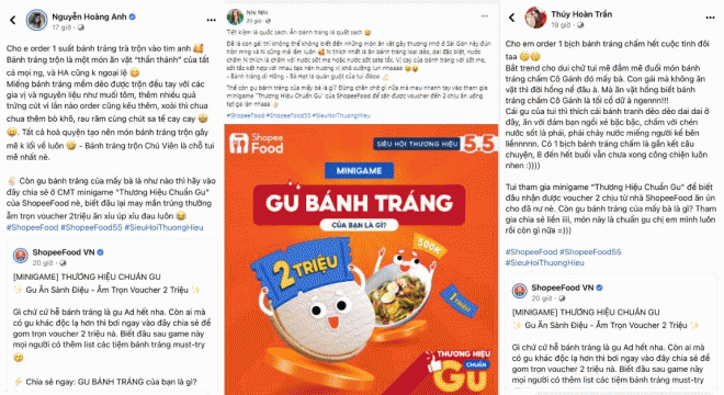 ShopeeFood, Siêu Hội Thương Hiệu, ẩm thực
