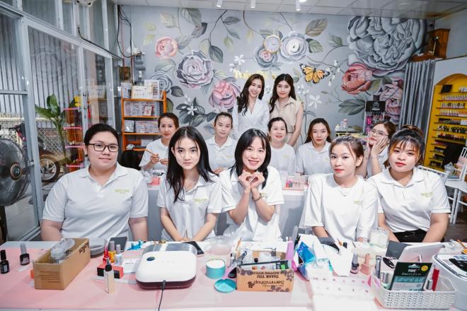 Trúc Chi Nails, Đào tạo nghề Nails, Học nghề Nails