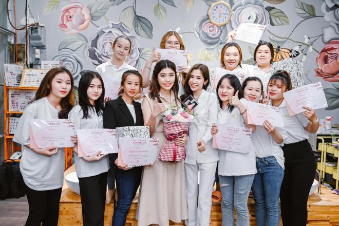 Trúc Chi Nails, Đào tạo nghề Nails, Học nghề Nails