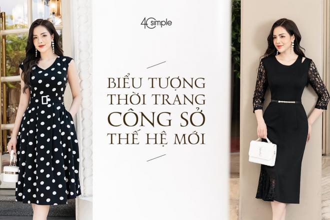 40Simple, váy công sở, 30Simple, thời trang công sở