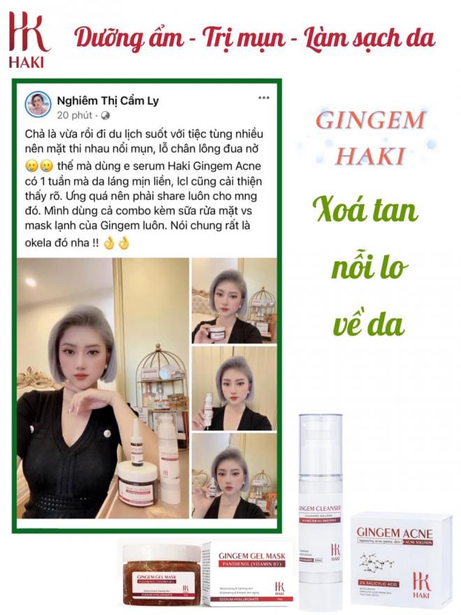 Ngô Phương Linh, Haki Gingem Acne, Haki Slim