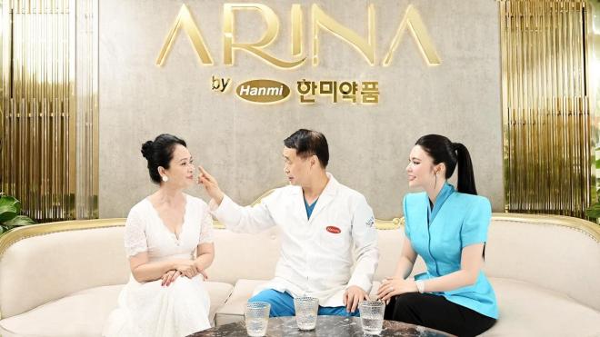 viện thẩm mỹ Arina, Arina, xóa nám da, NSND Lan Hương