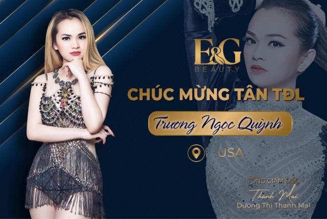 Hoa hậu Trương Ngọc Quỳnh, E&G Beauty, S.O.N. cosmetic