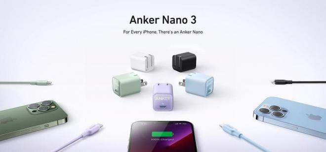 Anker Innovations, sạc nhanh, sạc anker, Anker 511 Nano 3 30W