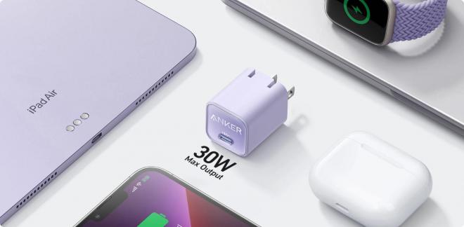 Anker Innovations, sạc nhanh, sạc anker, Anker 511 Nano 3 30W