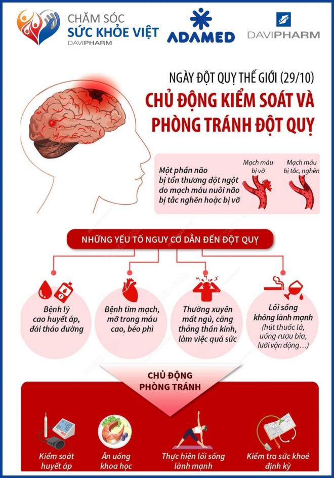 Chăm Sóc Sức Khỏe Việt, phòng chống đột quỵ, tai biến mạch máu não