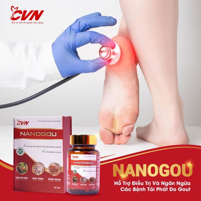 TPBVSK NanoGou, Bệnh Gout, Chăm sóc sức khỏe