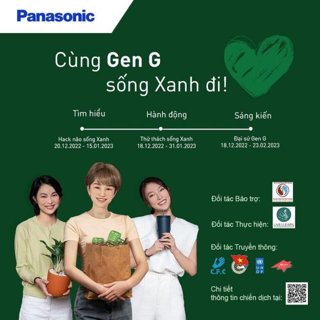 Đại sứ Gen G, Cùng Gen G sống Xanh đi, Chương trình sống xanh