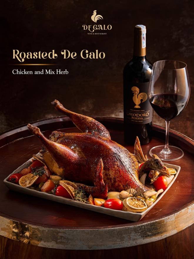 De Galo Restaurant, Ẩm thực châu Âu