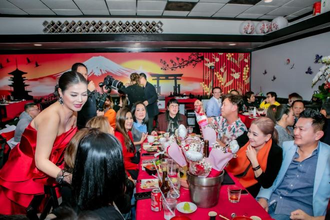 Hoa hậu Kiều Diễm, Nhà hàng Nhật Bản Uni