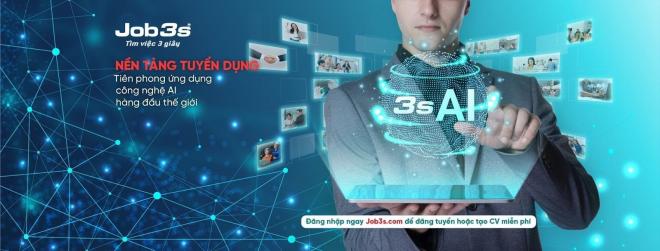 Job3s, tuyển dụng bằng công nghệ AI