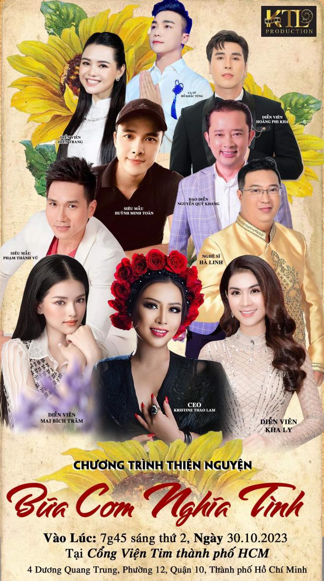 KTL Production, sao Việt, sao từ thiện 