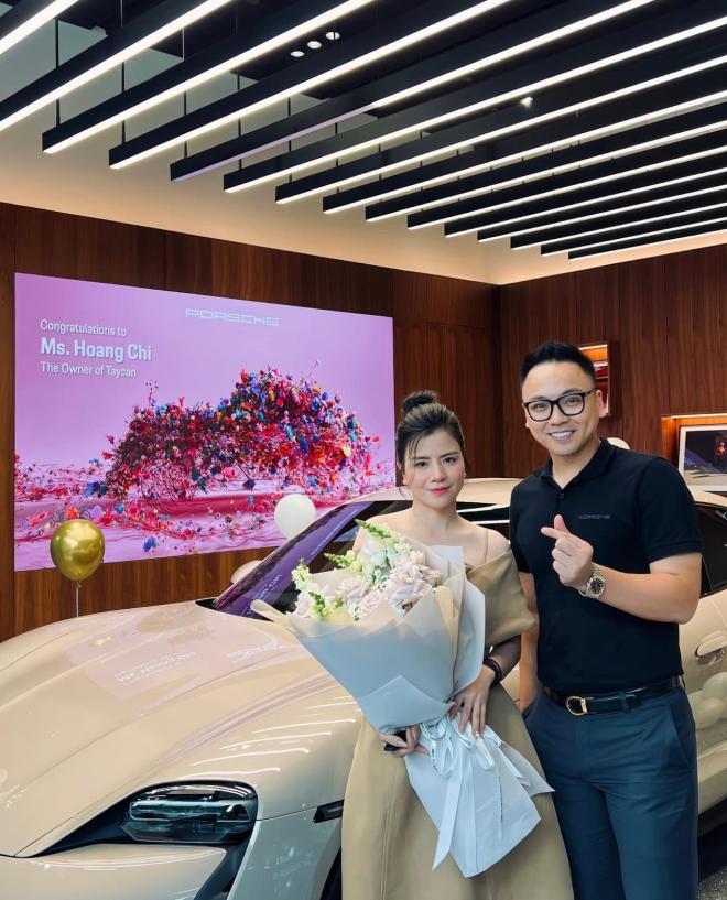 CEO Hoàng Chi, Porsche Taycan