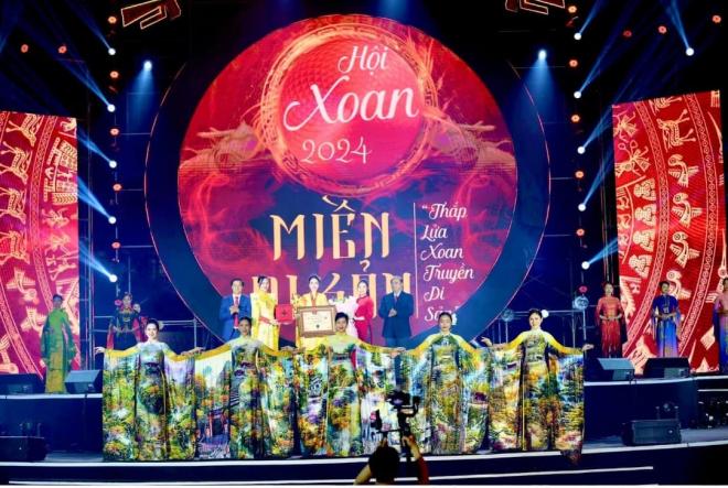 NTK Thoa Trần, Đền Hùng, Nghệ thuật Hội Xoan 2024