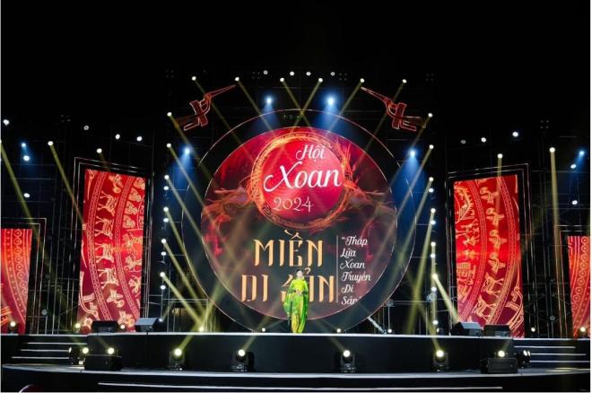 NTK Thoa Trần, Đền Hùng, Nghệ thuật Hội Xoan 2024