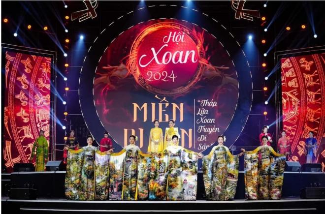 NTK Thoa Trần, Đền Hùng, Nghệ thuật Hội Xoan 2024