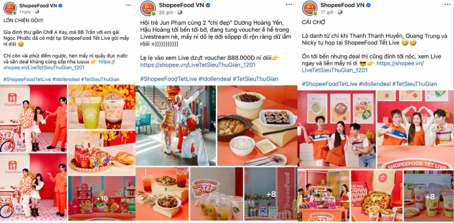 ShopeeFood , Tết Live 12.1 
