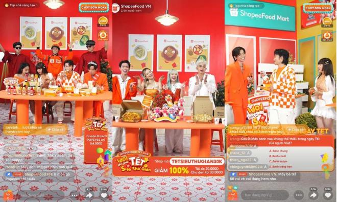 ShopeeFood , Tết Live 12.1 