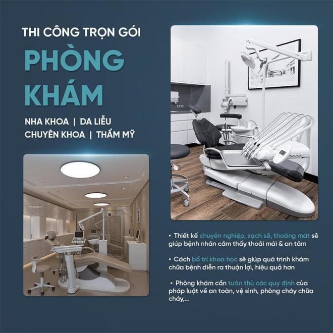  Thiết kế phòng khám TPHCM, 